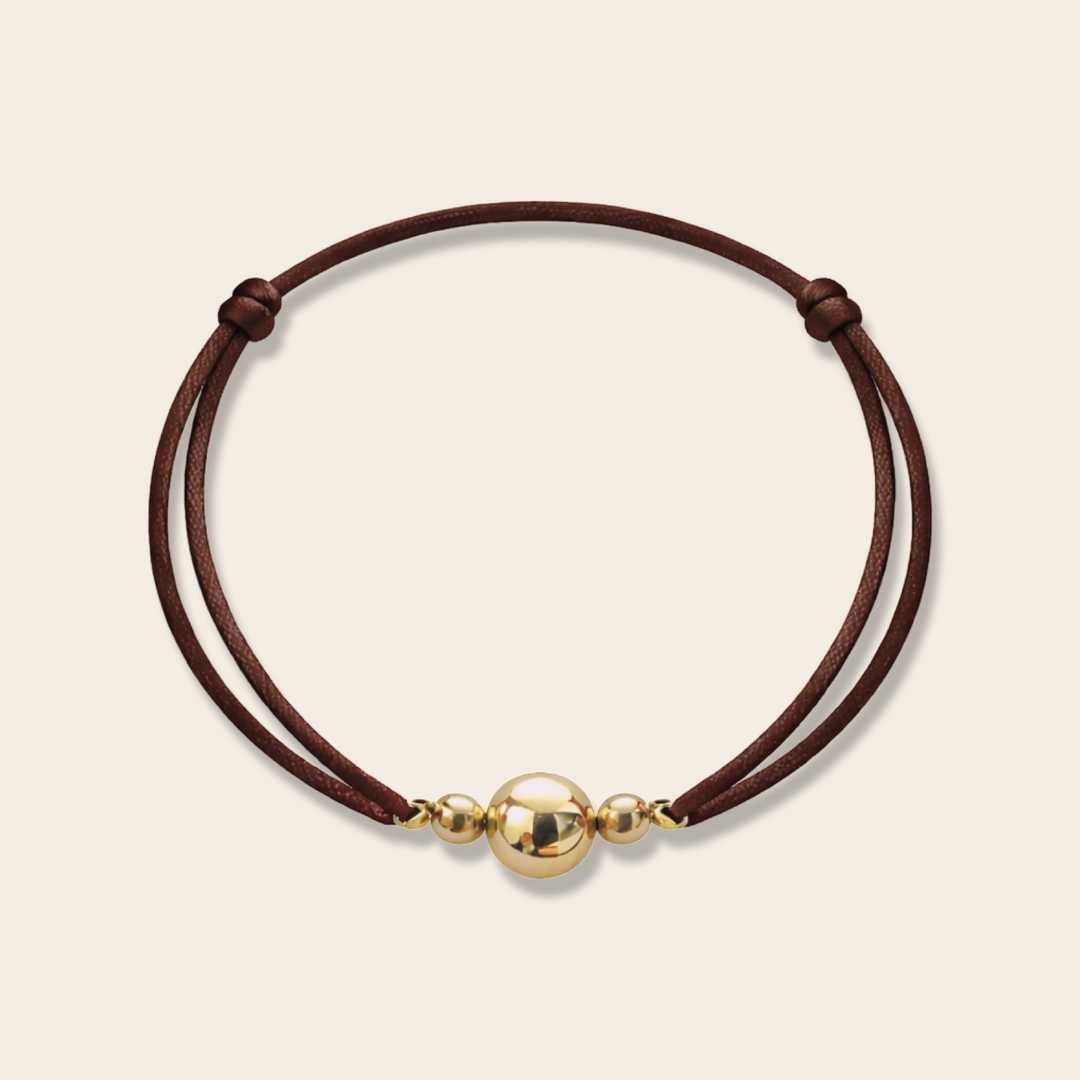 SATIN GOLD BRACELET