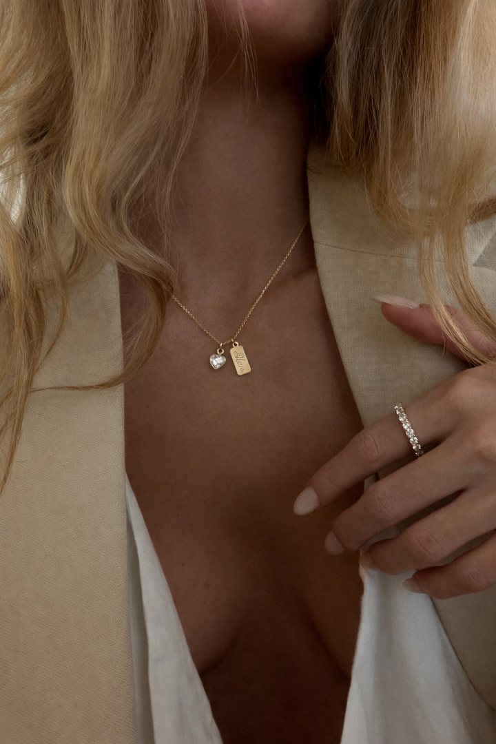 LOVE TAG NECKLACE