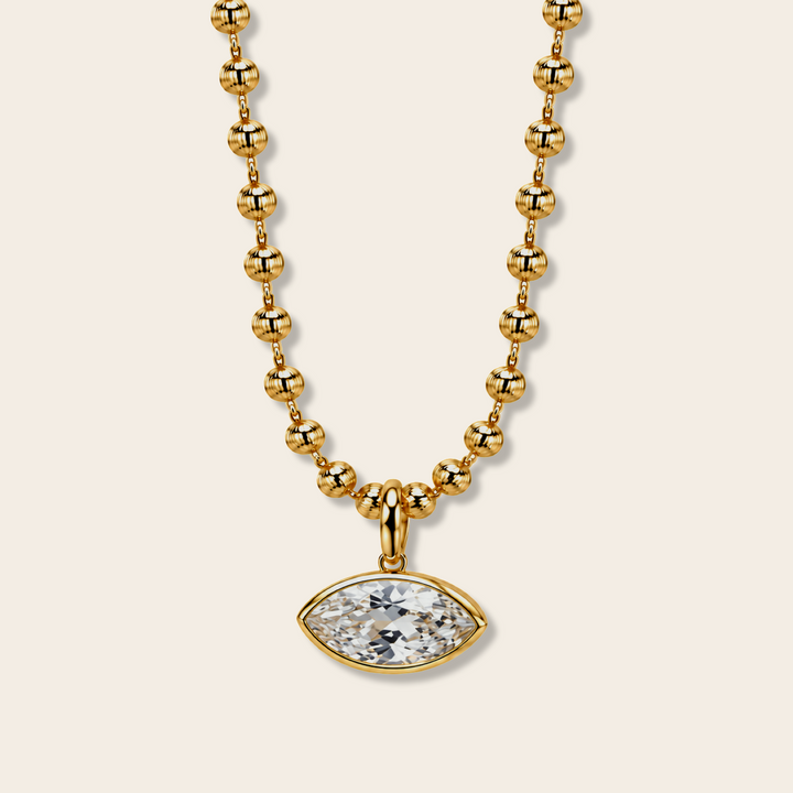 BEZEL GLOW NECKLACE