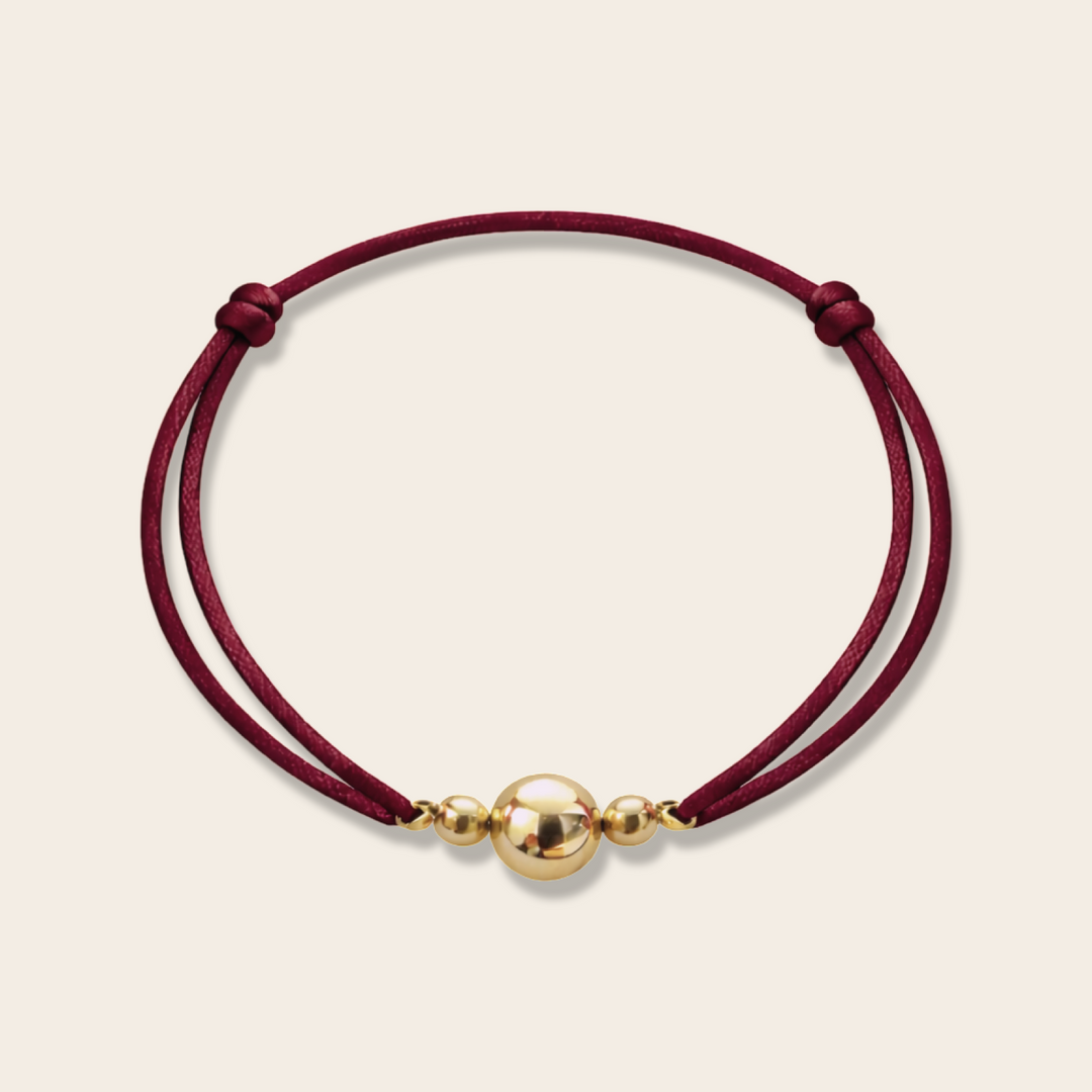 SATIN GOLD BRACELET