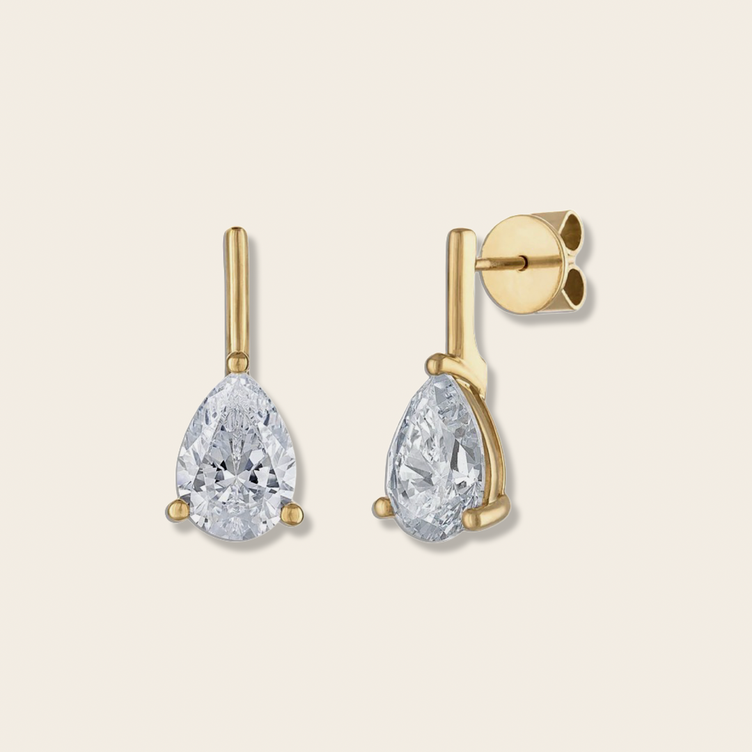 LINEA PEAR STUD - coming soon