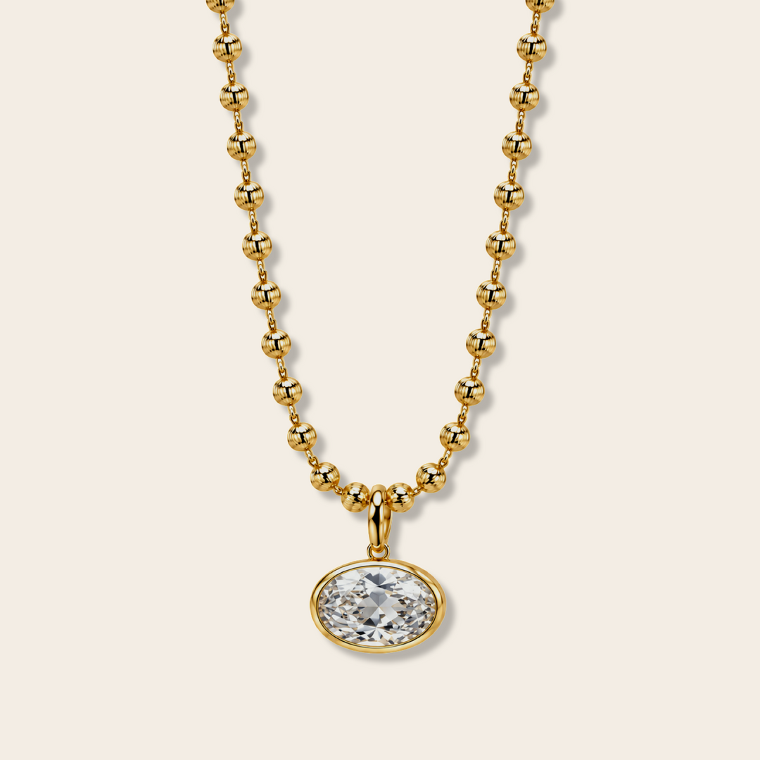 BEZEL GLOW NECKLACE