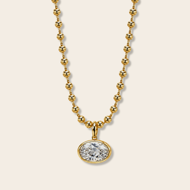BEZEL GLOW NECKLACE