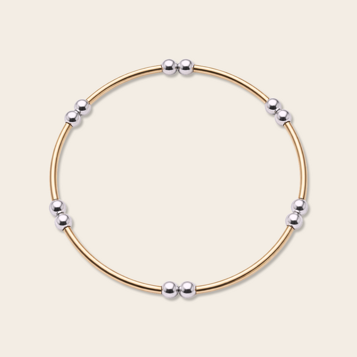 TWO TONE BALANCE BRACELET