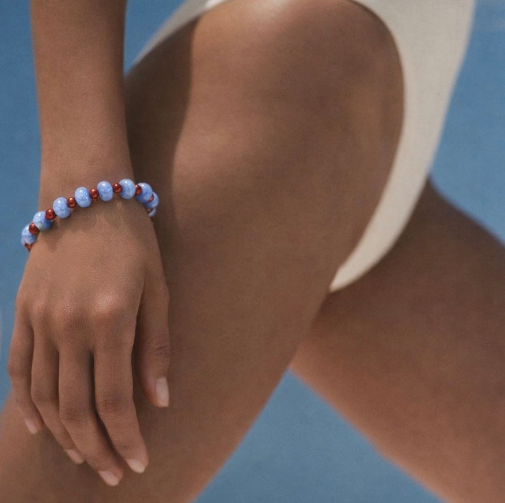 MERLOT BLUE BRACELET
