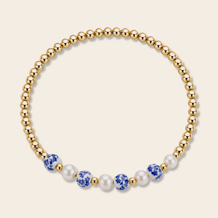 PORCELAIN PEARL BRACELET