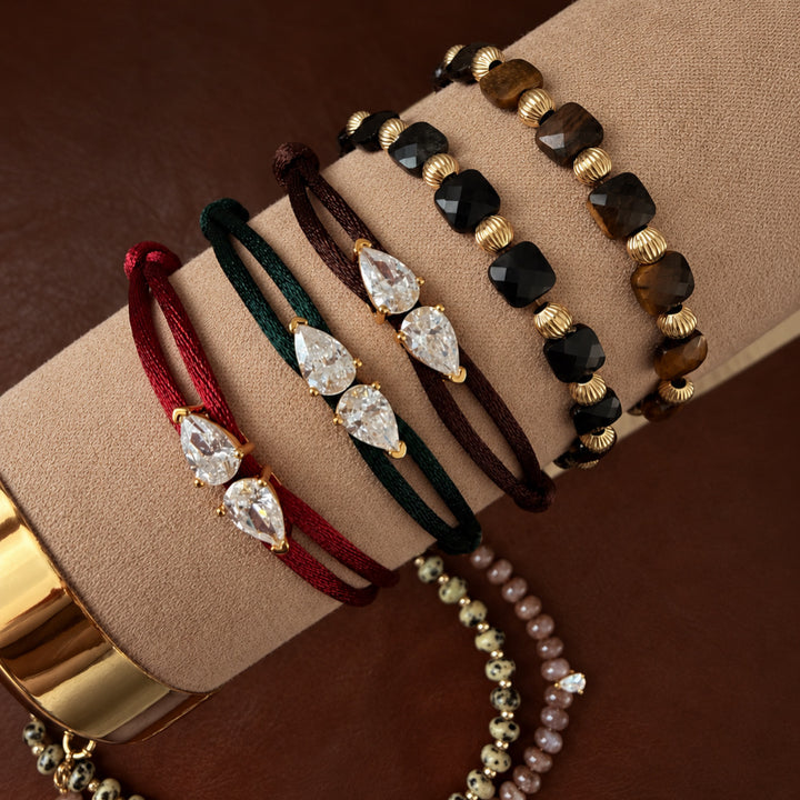 SATIN TEARS BRACELET