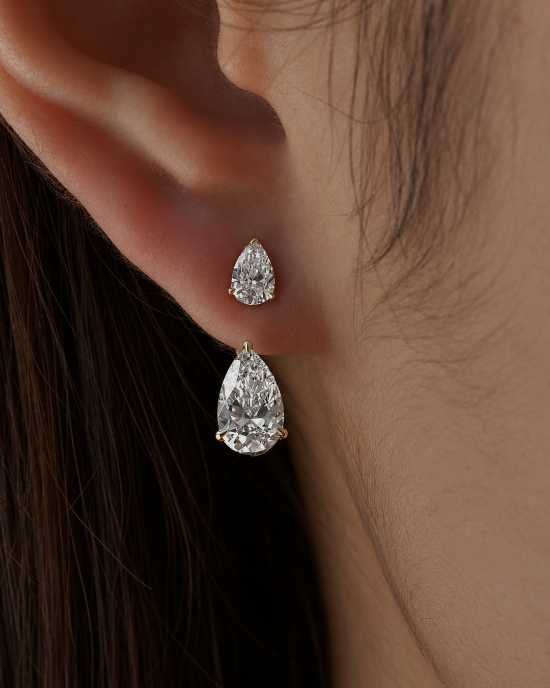 PEAR DUO EARRINGS