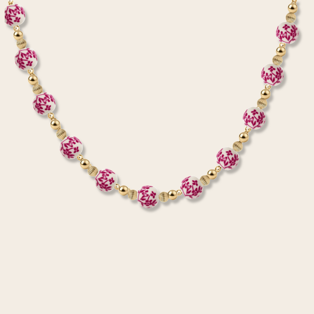 PORCELAIN BLOOM NECKLACE
