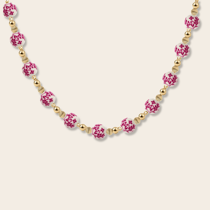 PORCELAIN BLOOM NECKLACE