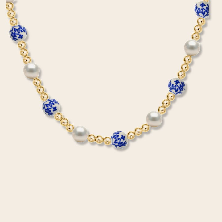 PORCELAIN PEARL NECKLACE