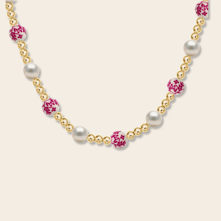 PORCELAIN PEARL NECKLACE
