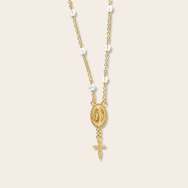 VALENTINA ROSARY NECKLACE