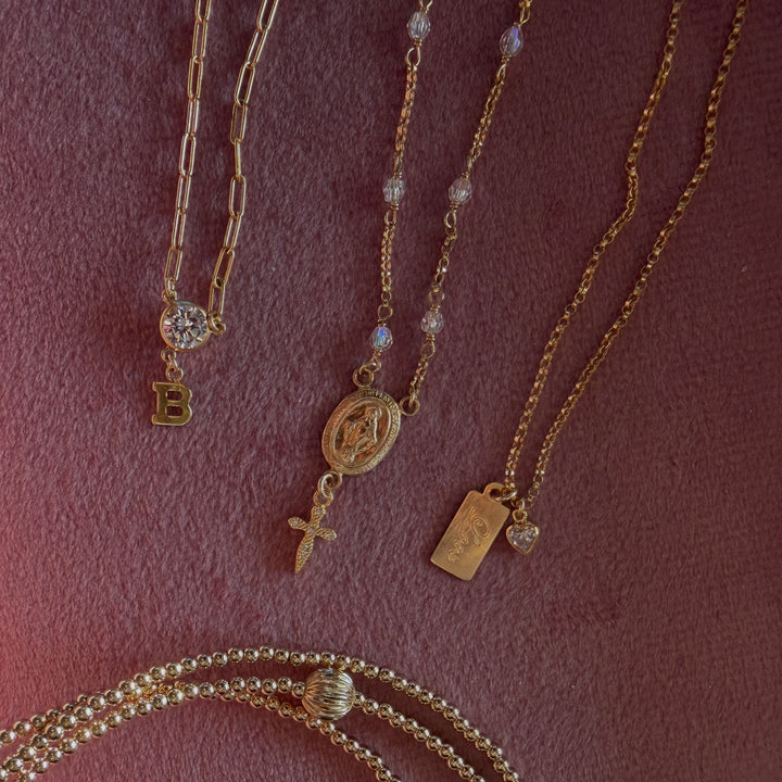 MONOGRAM GLOW NECKLACE