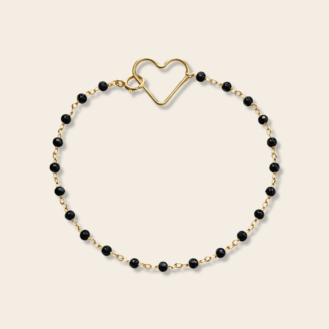 ROSARY HEART BRACELET