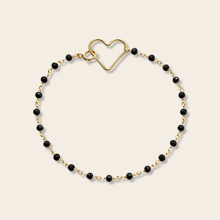 ROSARY HEART BRACELET