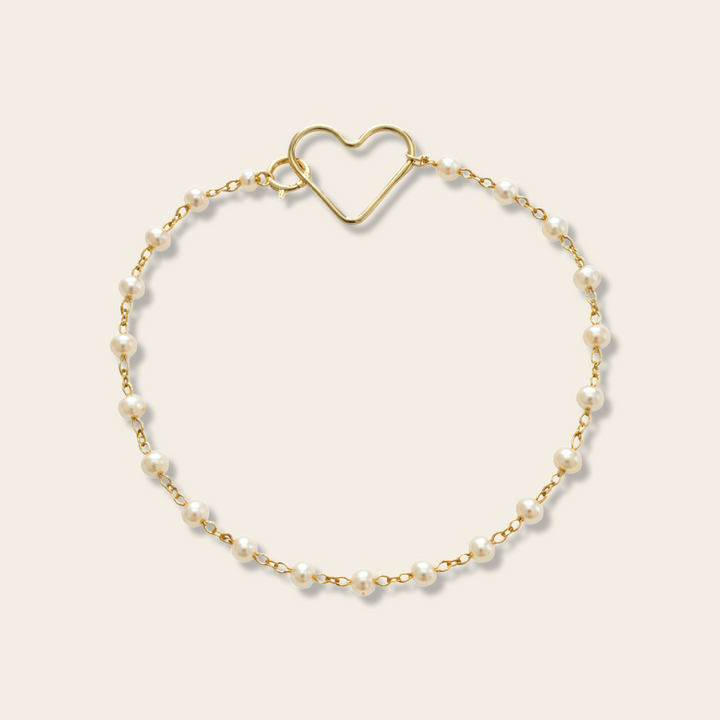 ROSARY HEART BRACELET