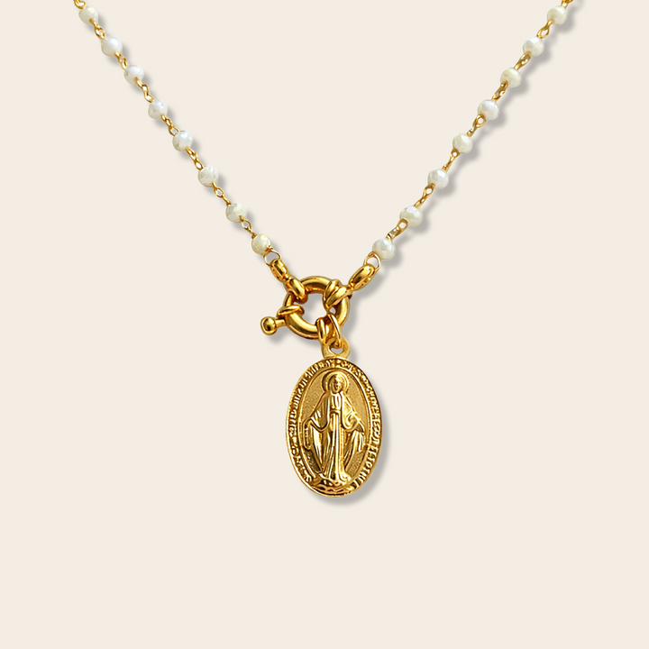 ROSARY MADONA NECKLACE