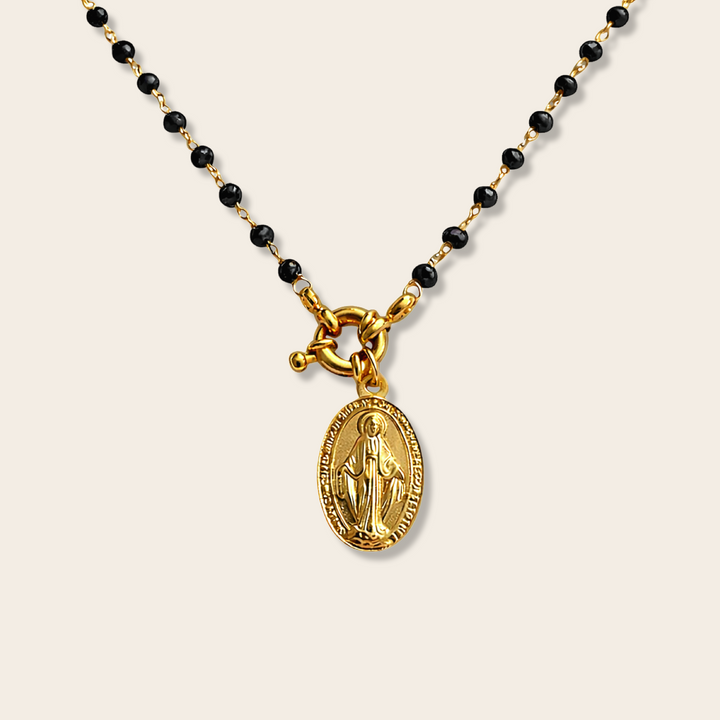 ROSARY MADONA NECKLACE