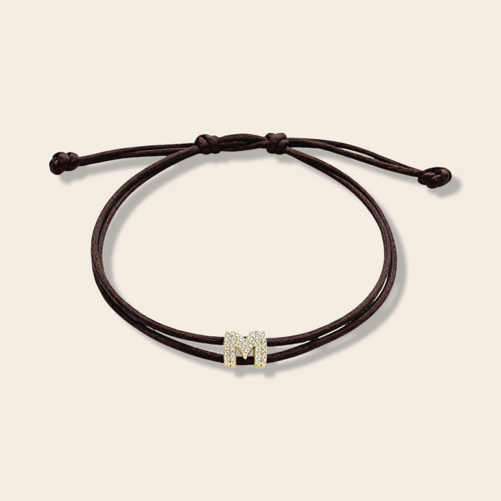 SHINY INITIAL BRACELET