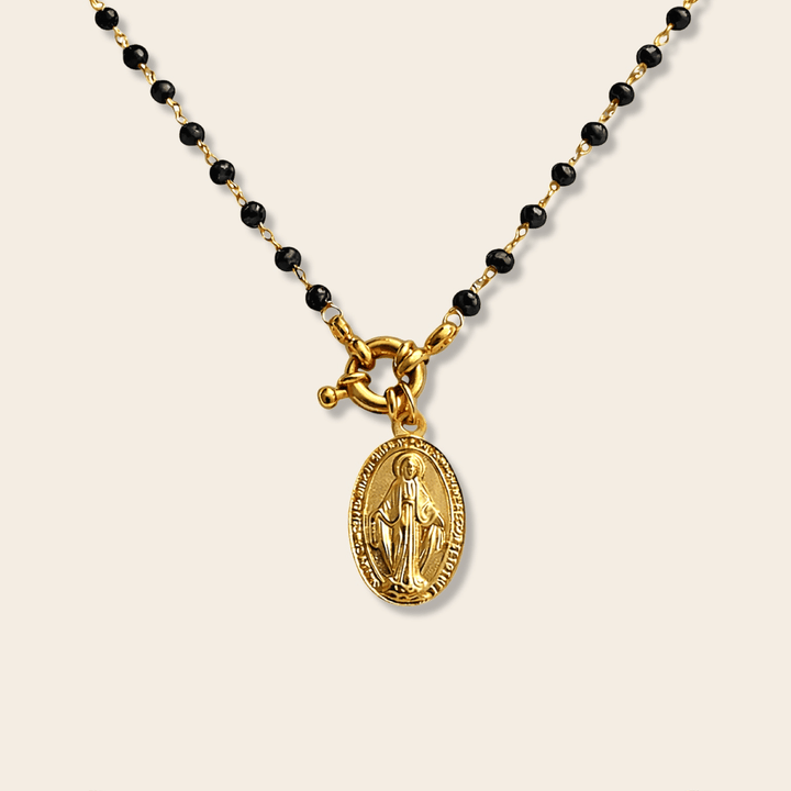 ROSARY MADONA NECKLACE