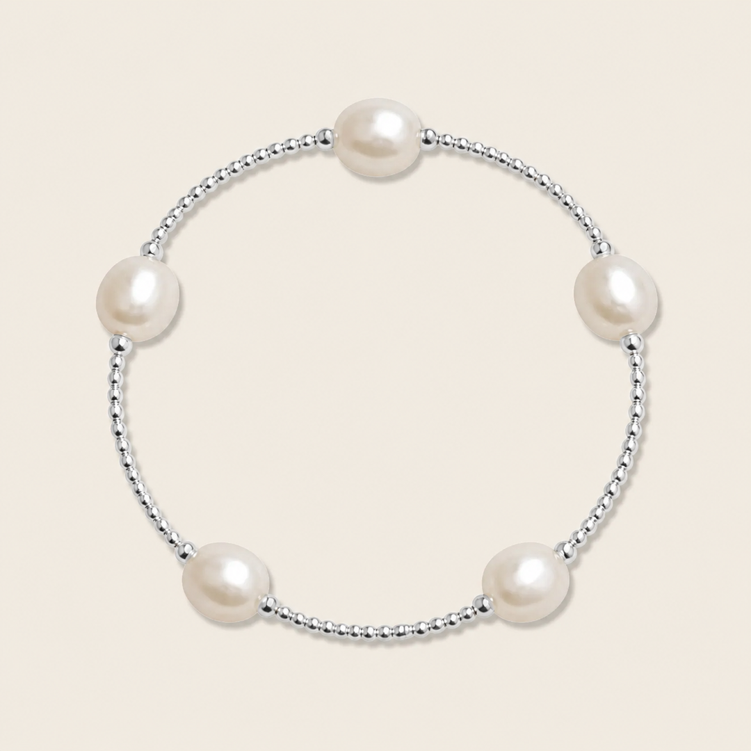 SILVER ORBIT BRACELET