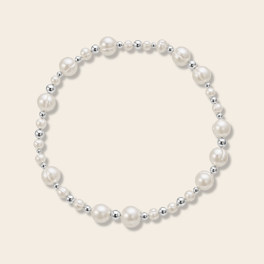 SILVER PEARL MUSE BRACELET