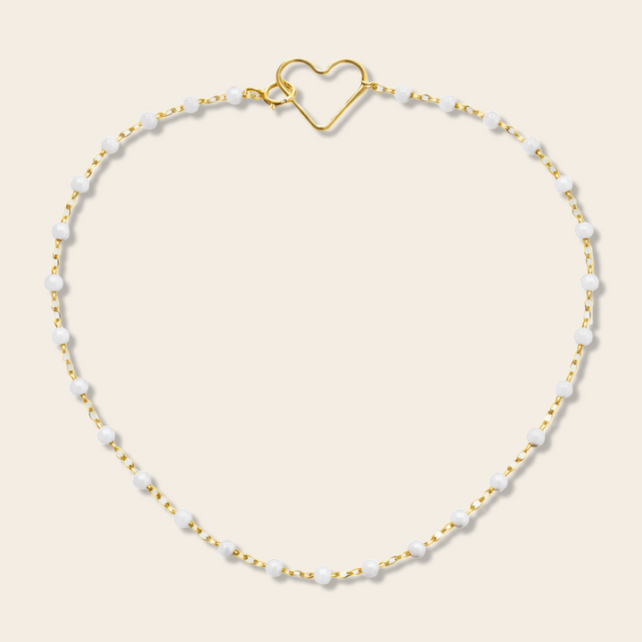 ROSARY HEART NECKLACE