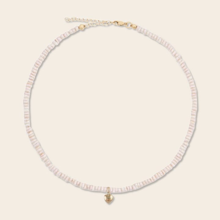 FRESHWATER PETIT HEART NECKLACE