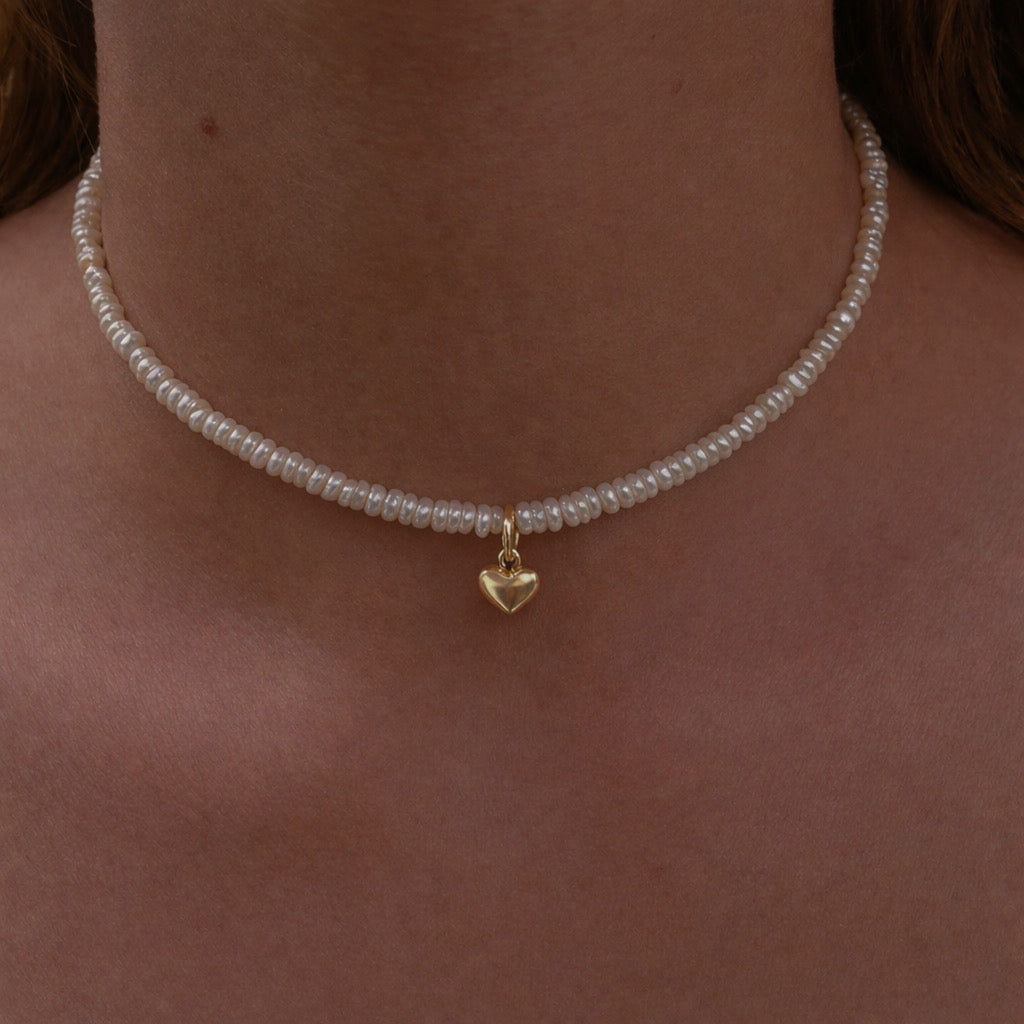 FRESHWATER PETIT HEART NECKLACE