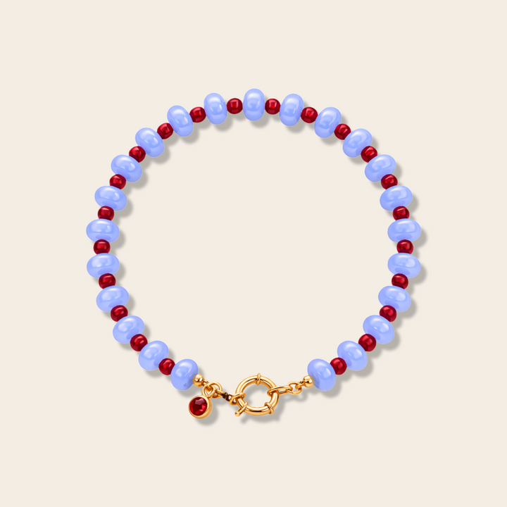 MERLOT BLUE BRACELET