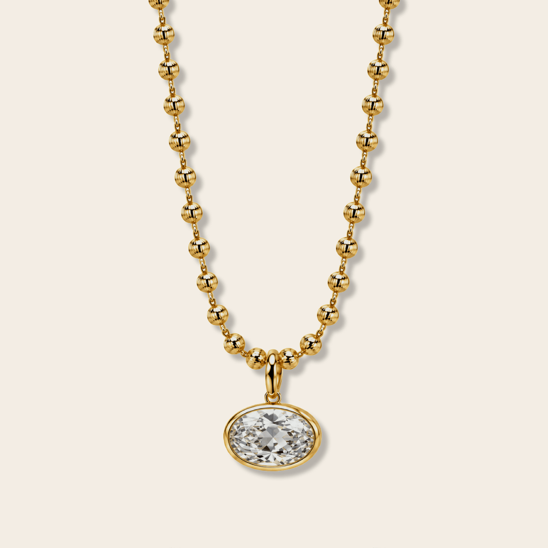 BEZEL GLOW NECKLACE