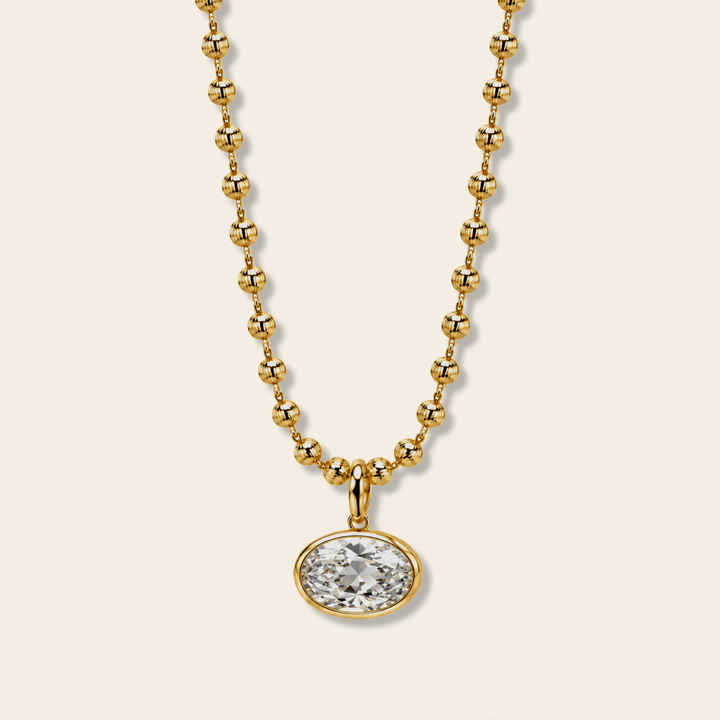 BEZEL GLOW NECKLACE