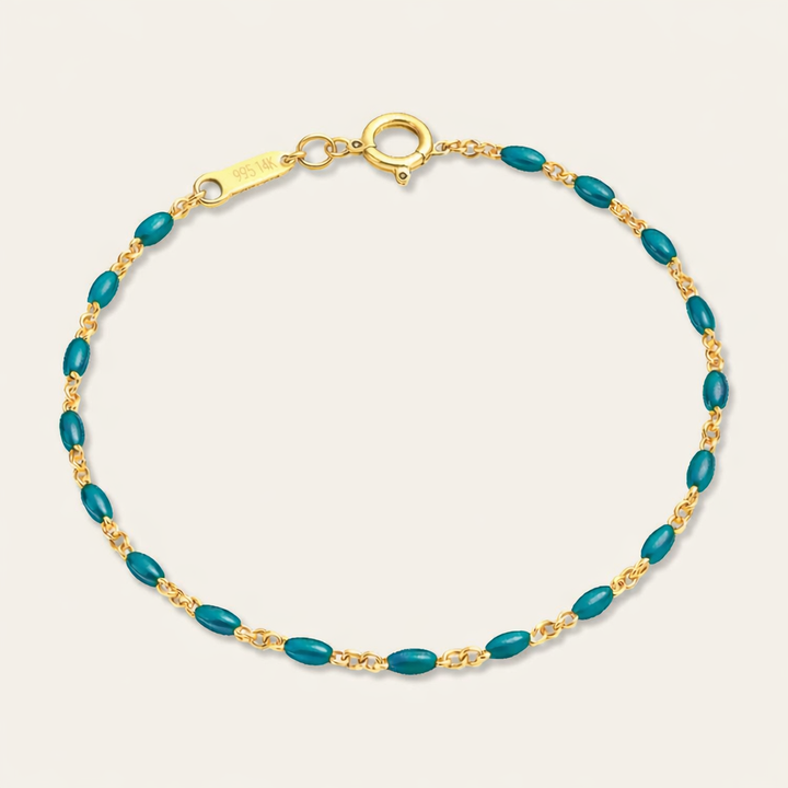 CANDY CHAIN ENAMEL ANKLET (kotníkový náramek)