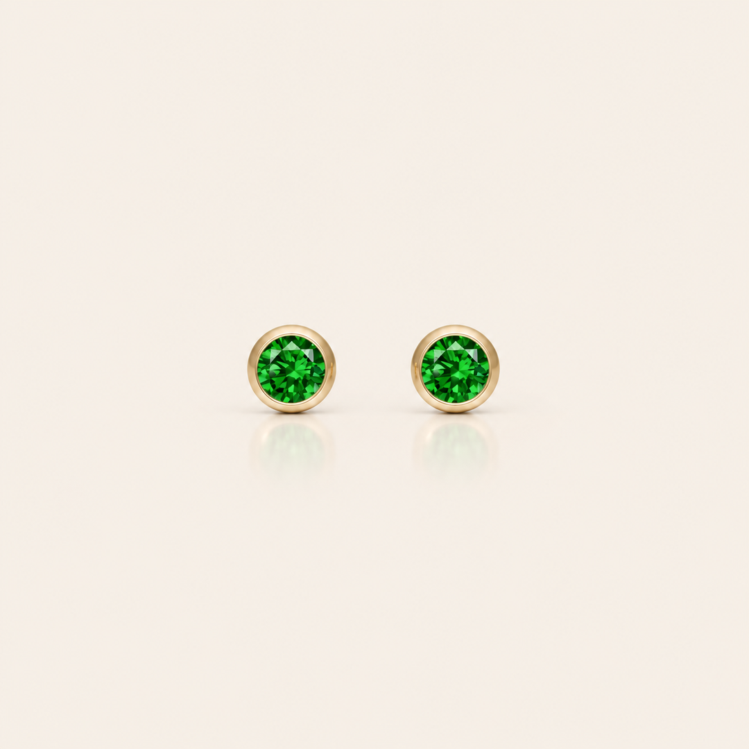 PAVÉ STUDS – Zelená