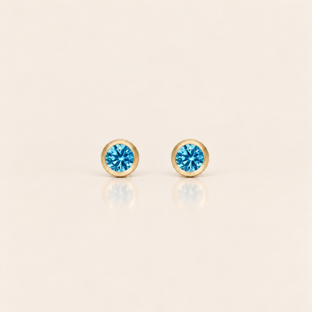 PAVÉ STUDS – Tyrkys