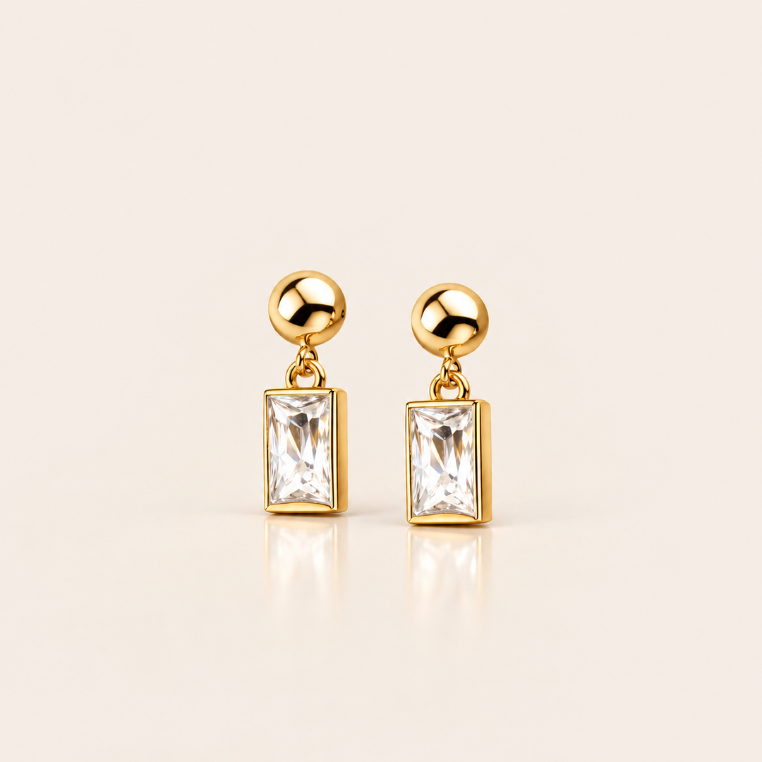 LUMINA DROP EARRINGS – Obdélník