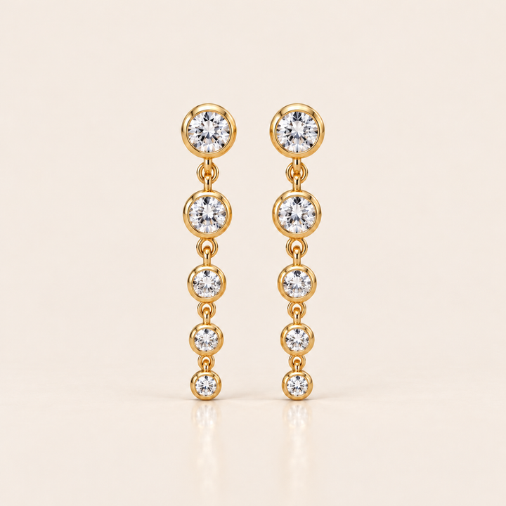 LINEA BEZEL DRIP EARRING – hlavní produktovka