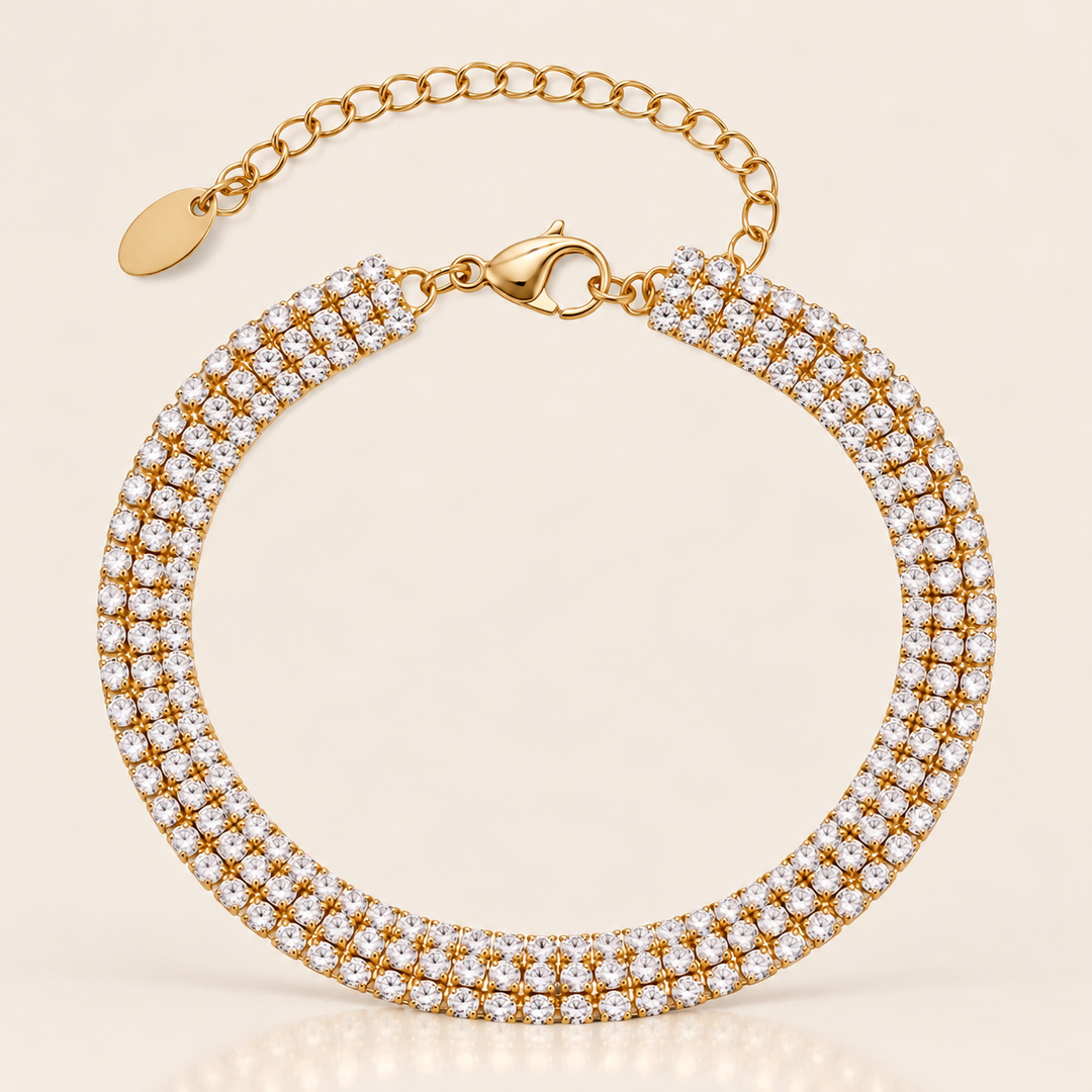 TRIPLE TENNIS BRACELET – produktová fotografie