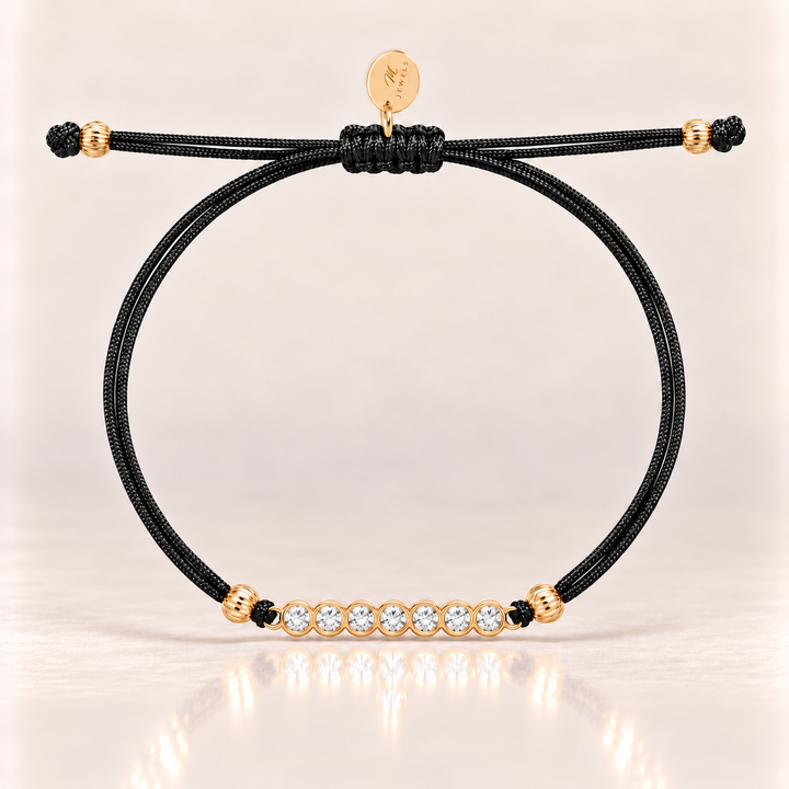 Little Luxe Bracelet – Line – černá