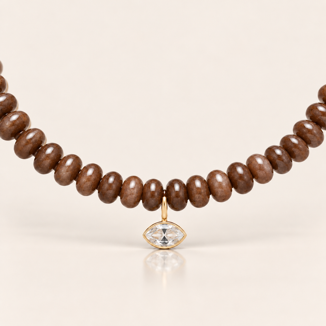 ALMA BEADS NECKLACE – Hot Chocolate