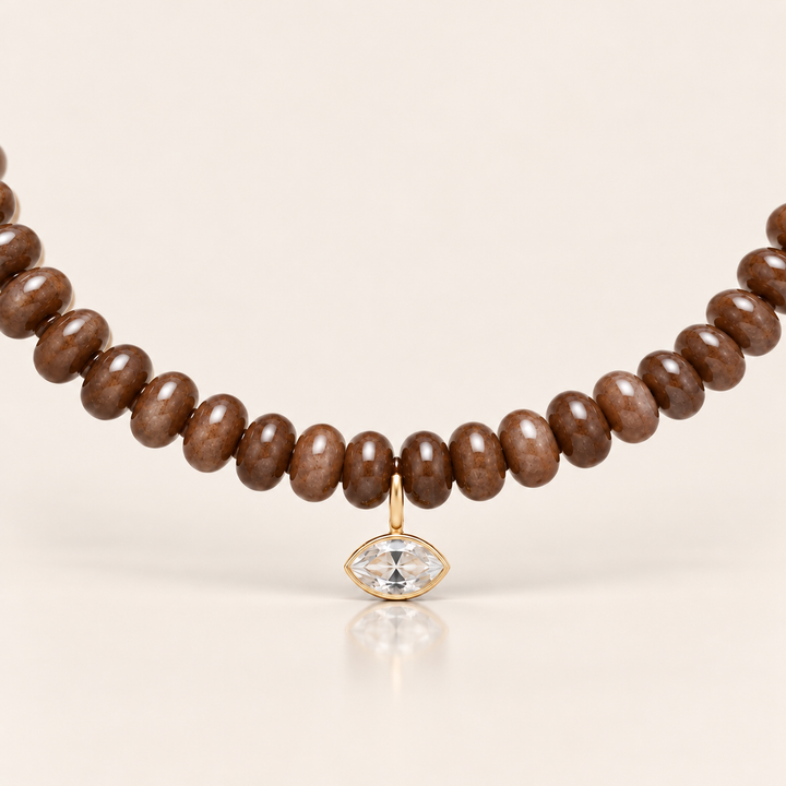 ALMA BEADS NECKLACE – Hot Chocolate