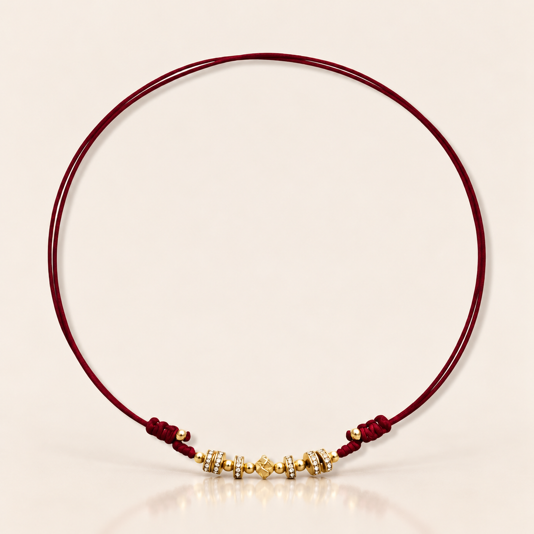 DATENIGHT CHOKER – Burgundy