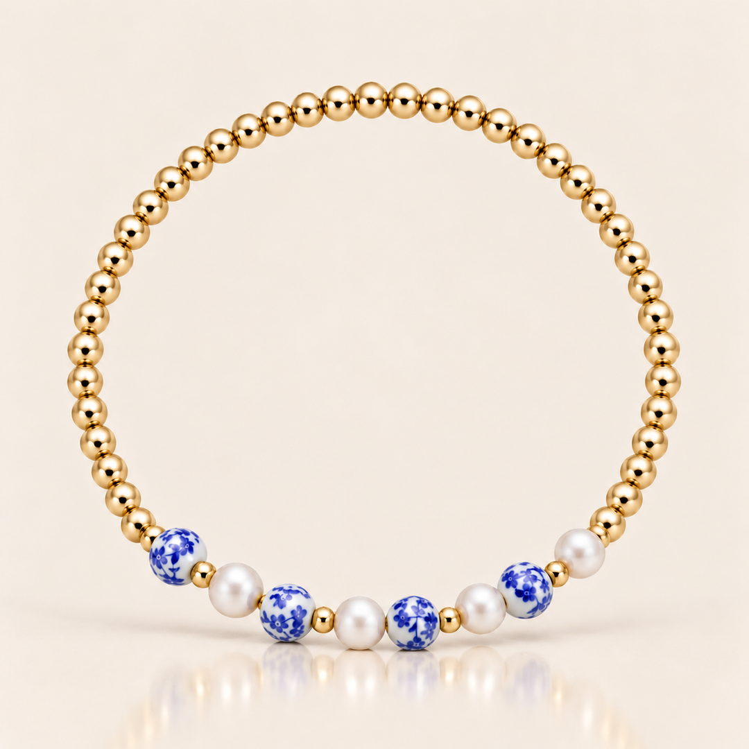 PORCELAIN PEARL BRACELET – produktová fotografie