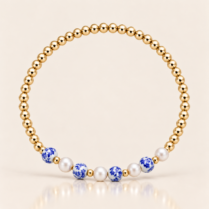 PORCELAIN PEARL BRACELET – produktová fotografie