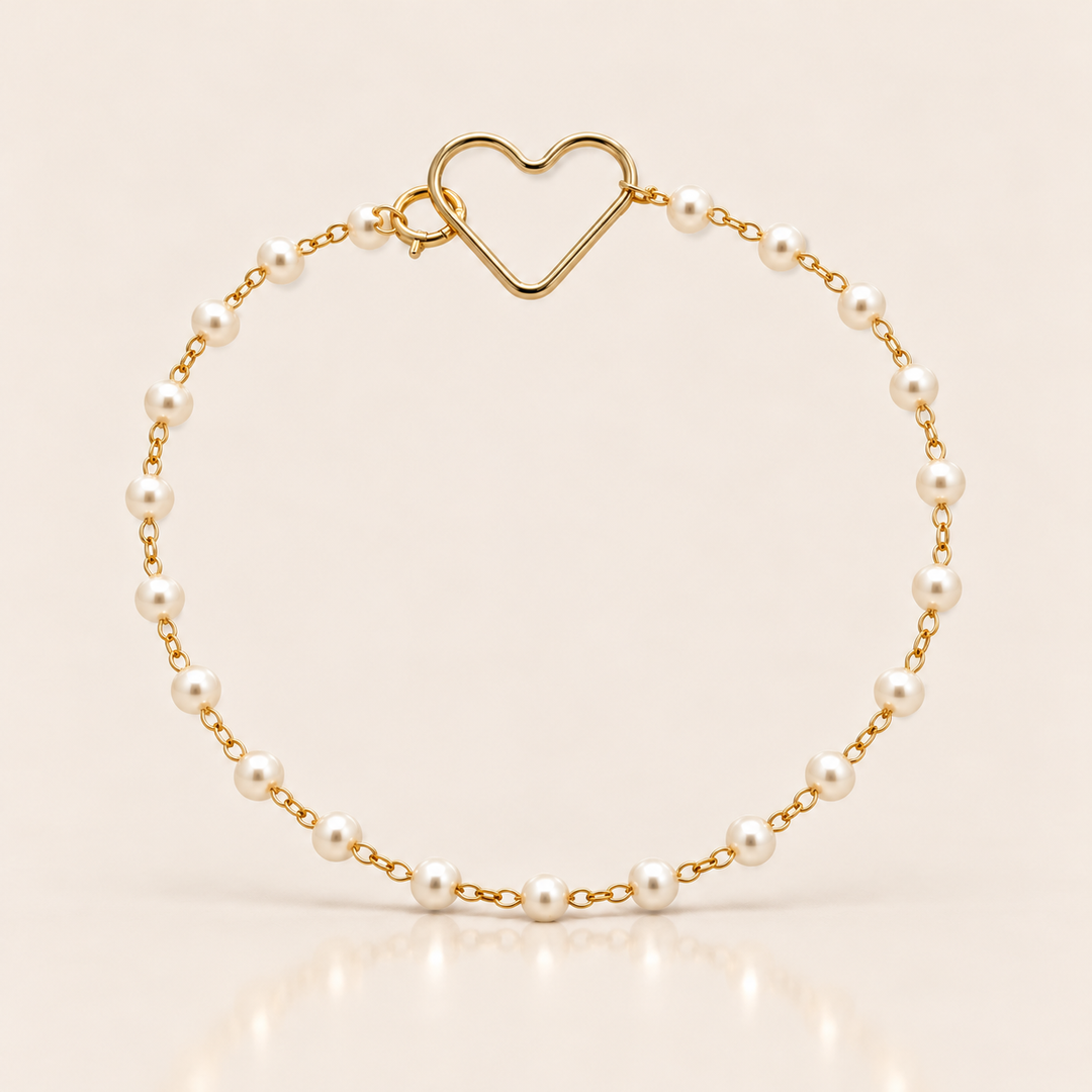 ROSARY HEART BRACELET – produktová fotografie