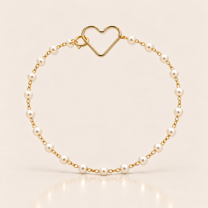 ROSARY HEART BRACELET – produktová fotografie