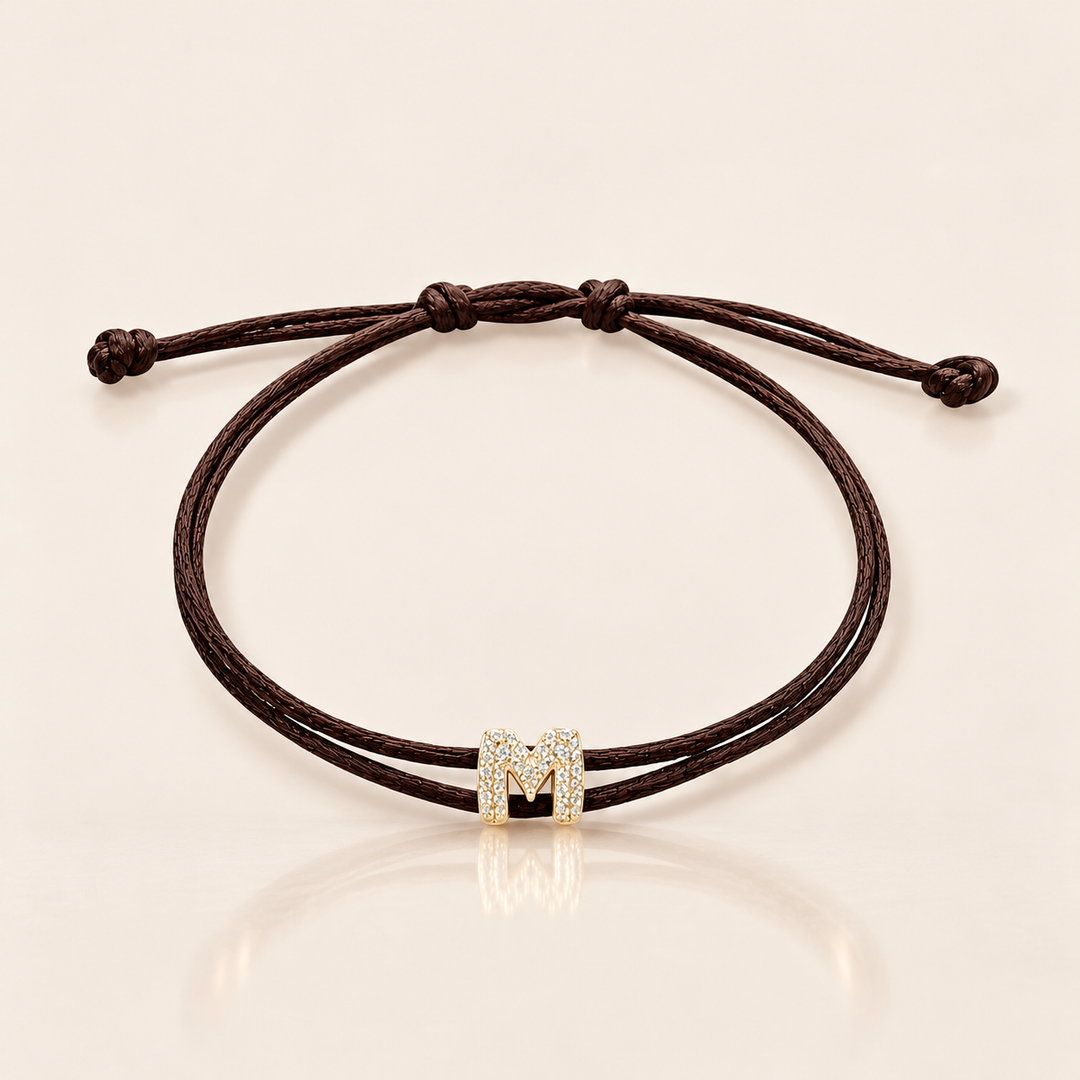 SHINY INITIAL BRACELET – produktová fotografie