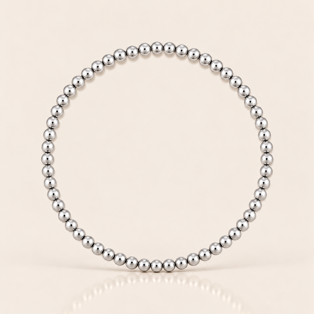 SILVER BALL BRACELET – produktová fotografie