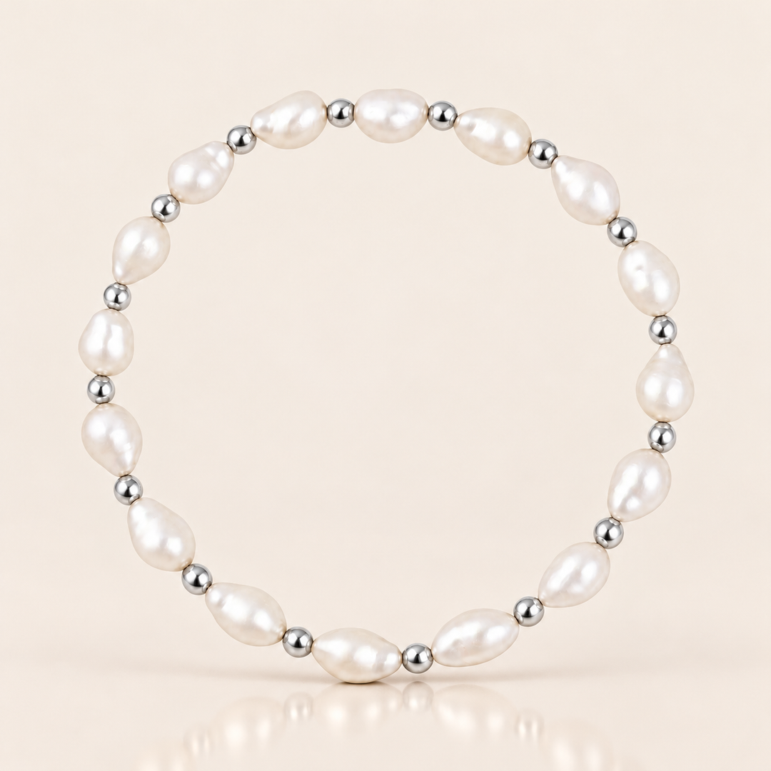 SILVER IVORY BRACELET – produktová fotografie